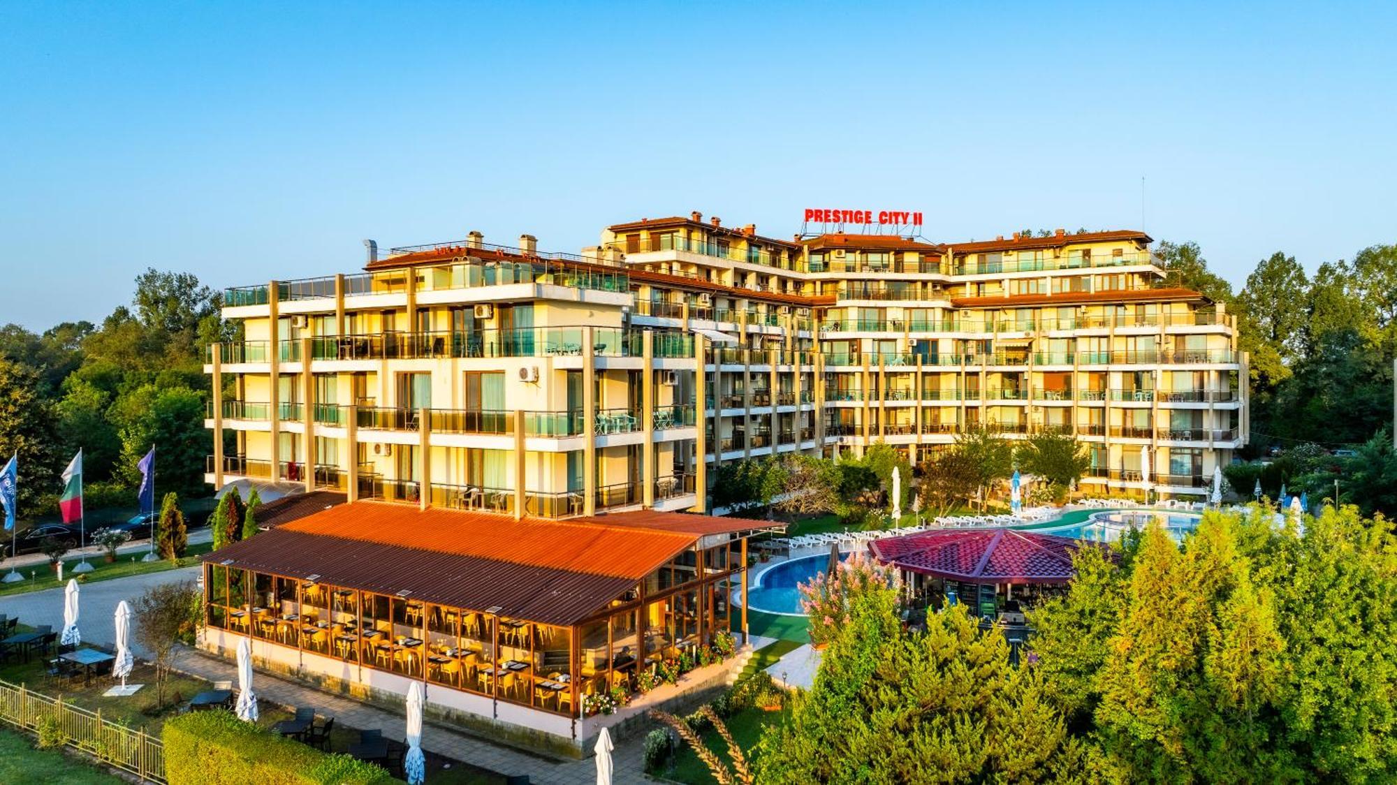 Aparthotel Hotel Prestige City II 프리모르스코 외부 사진