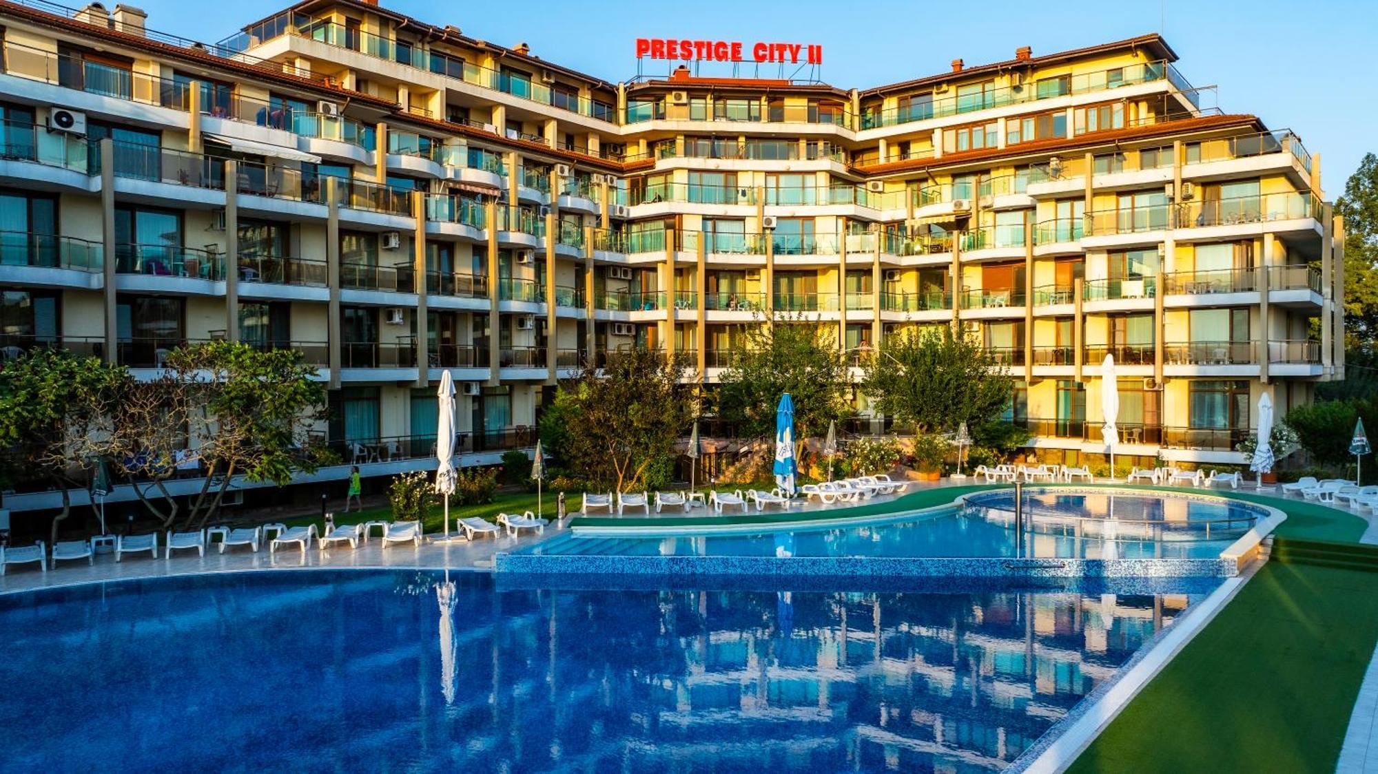 Aparthotel Hotel Prestige City II 프리모르스코 외부 사진