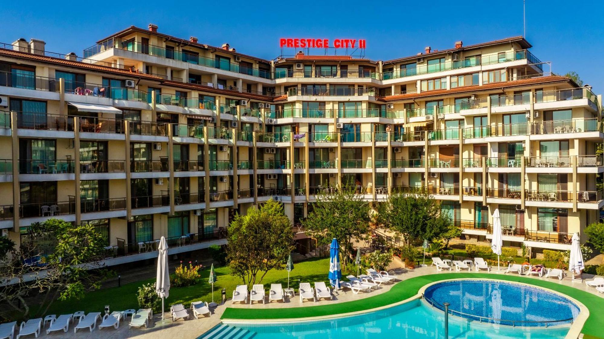Aparthotel Hotel Prestige City II 프리모르스코 외부 사진